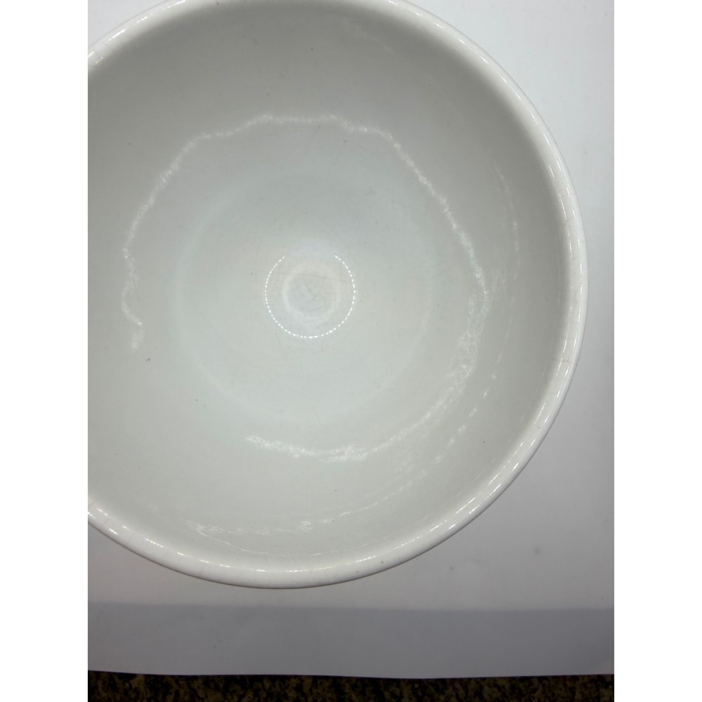 Vintage Blue and White Porcelain Pedestal Bowl Floral Footed Compote Dish 5in - Picture 4 of 8